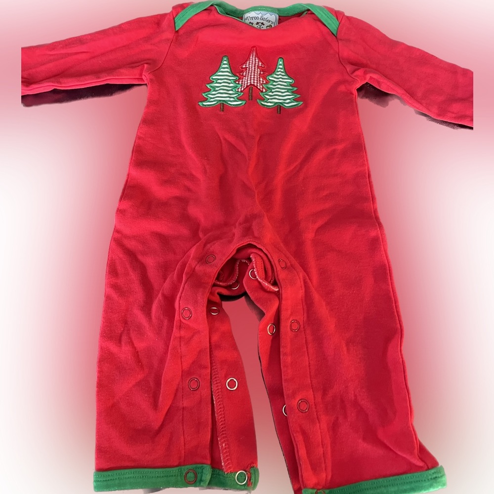 9 Month Three Sisters Christmas Bodysuit